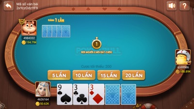 Game Bài Poker Bull Đổi Thưởng