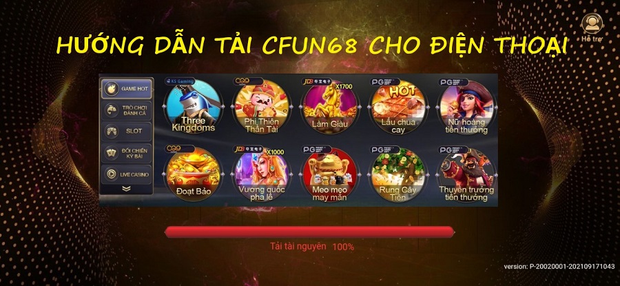 cổng game cfun68