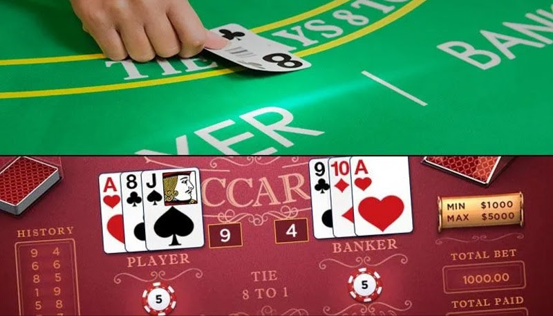 Tính điểm trong Baccarat