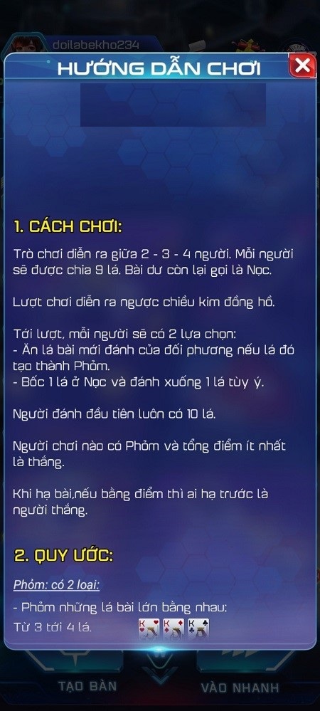 Game phỏm CFUN68 trực tuyến