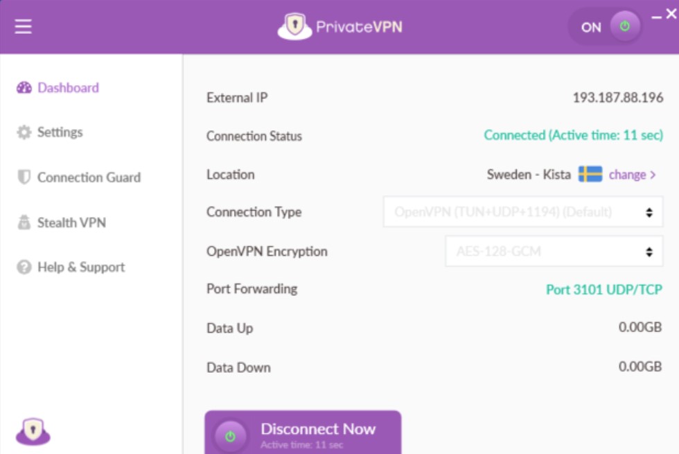 Cài đặt PrivateVPN trên thiết bị